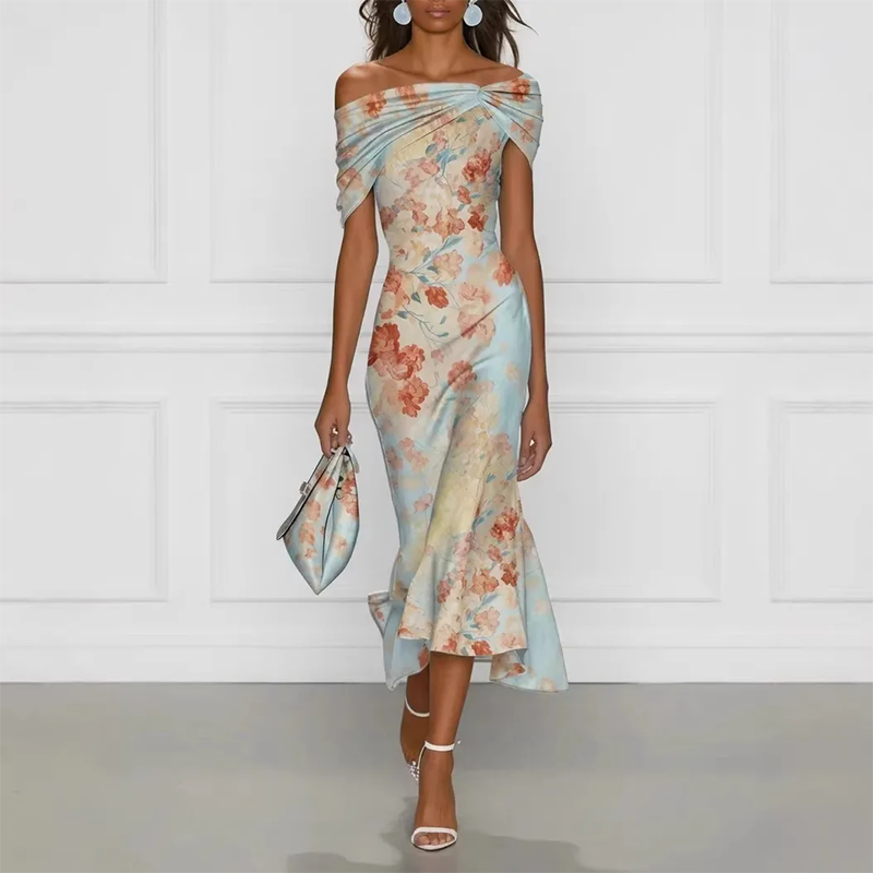 Isla Floral Midi Dress — view 1