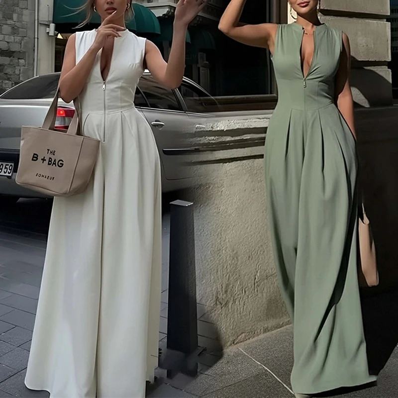 Mira Wide-Leg Jumpsuit — view 1