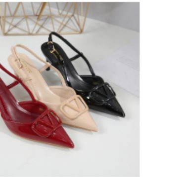 Celia Patent Slingback Heels — photo 1