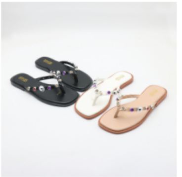 Bella Bow Flat Slides