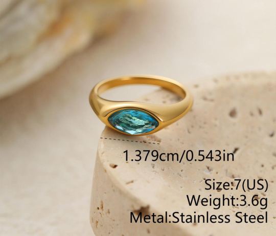 Marquise Solitaire Ring
