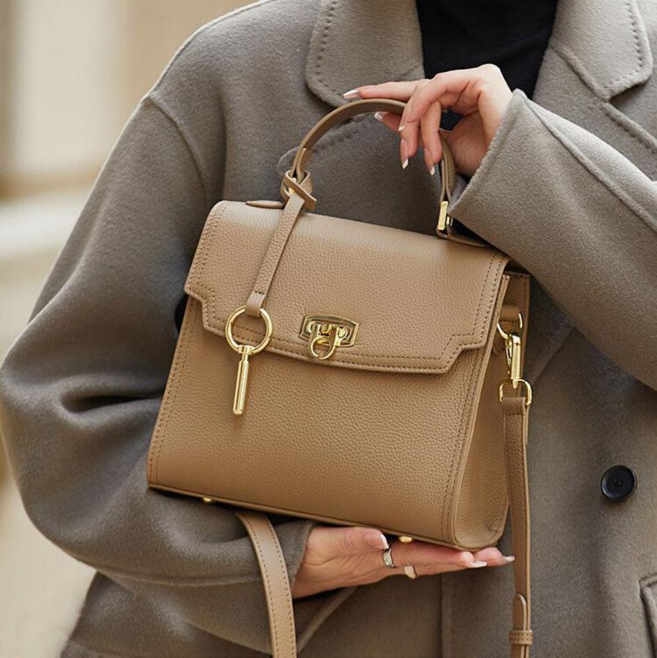 Juno Turn-Lock Satchel