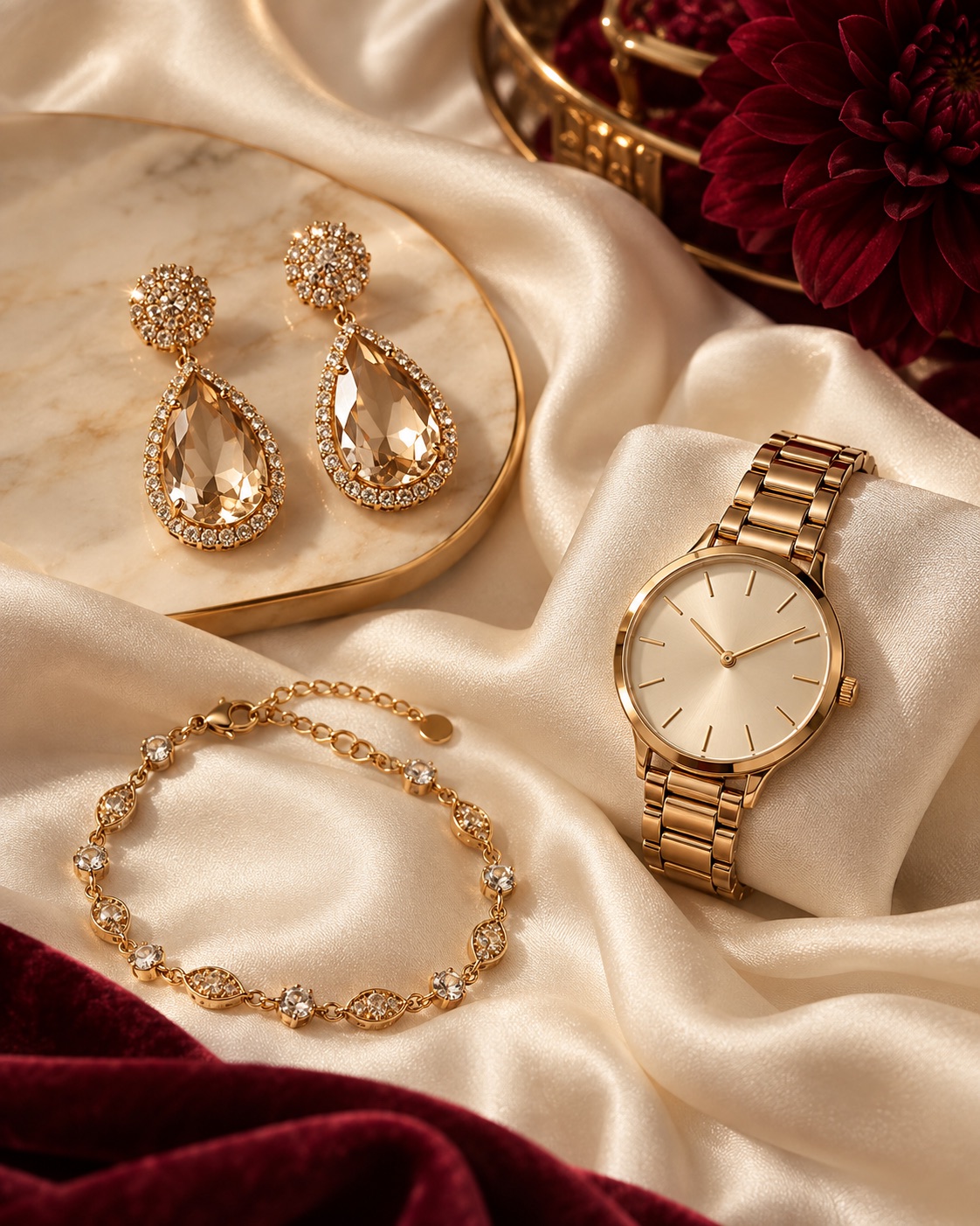 Champagne Evening Set