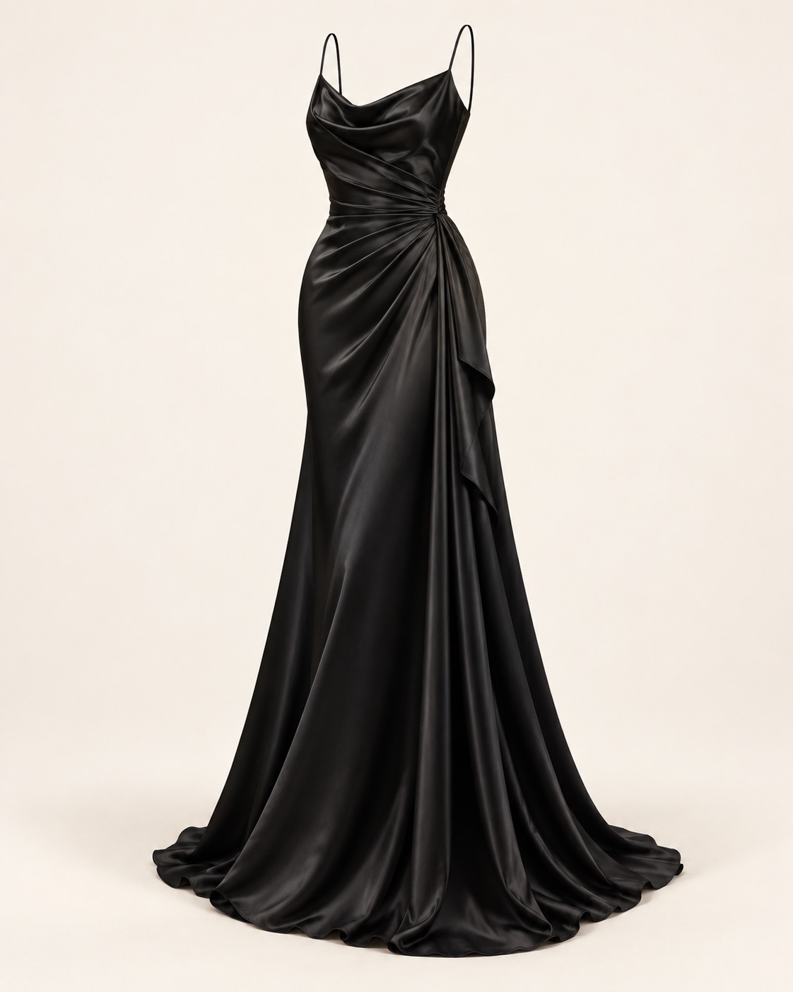 Addis Satin Gown
