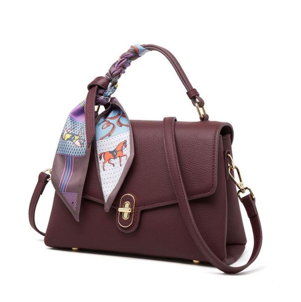Scarlette Scarf Top-Handle Bag — photo 2