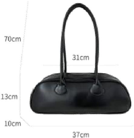 Luna Baguette Shoulder Bag — photo 3