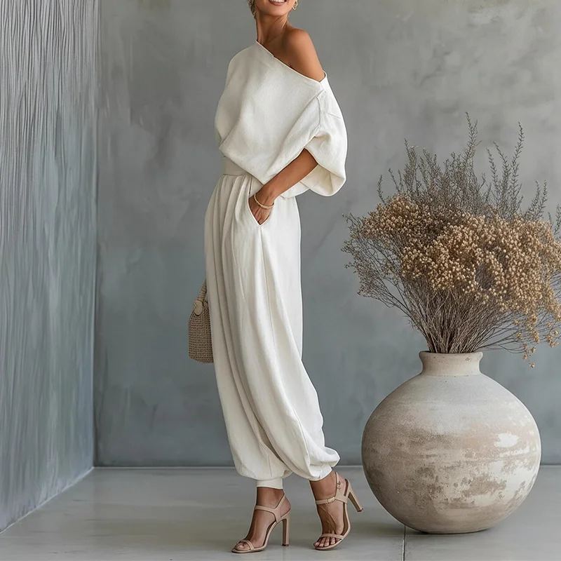 Camille Off-Shoulder Trouser Set — photo 3
