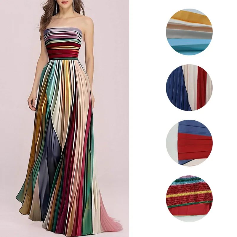 Liora Pleated Maxi Dress — photo 2