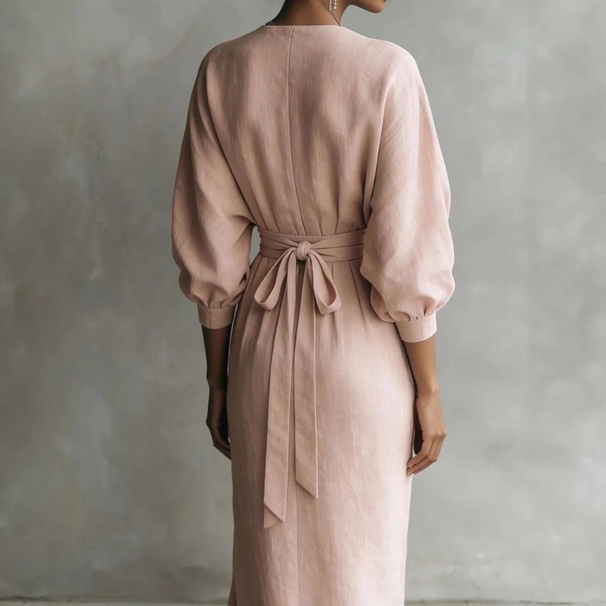 Noelle Wrap Maxi Dress — photo 2