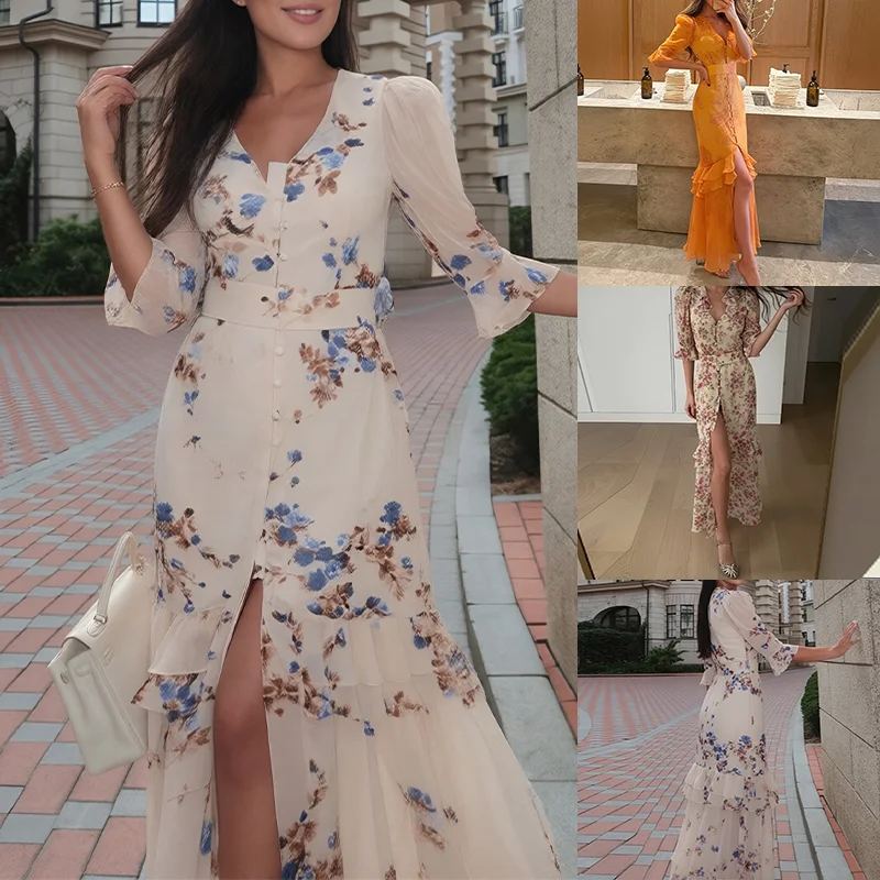 Freya Floral Maxi Dress — photo 4