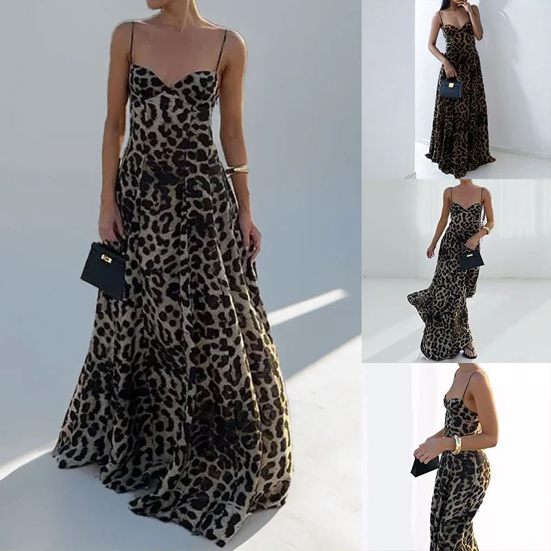 Leona Leopard Maxi Dress — photo 3