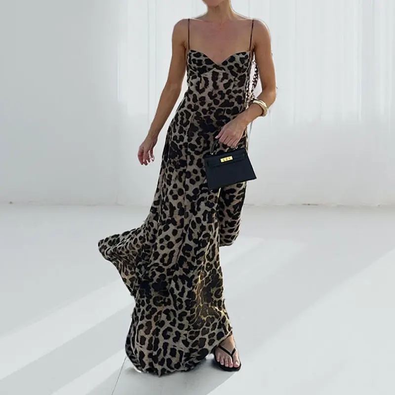 Leona Leopard Maxi Dress — photo 4
