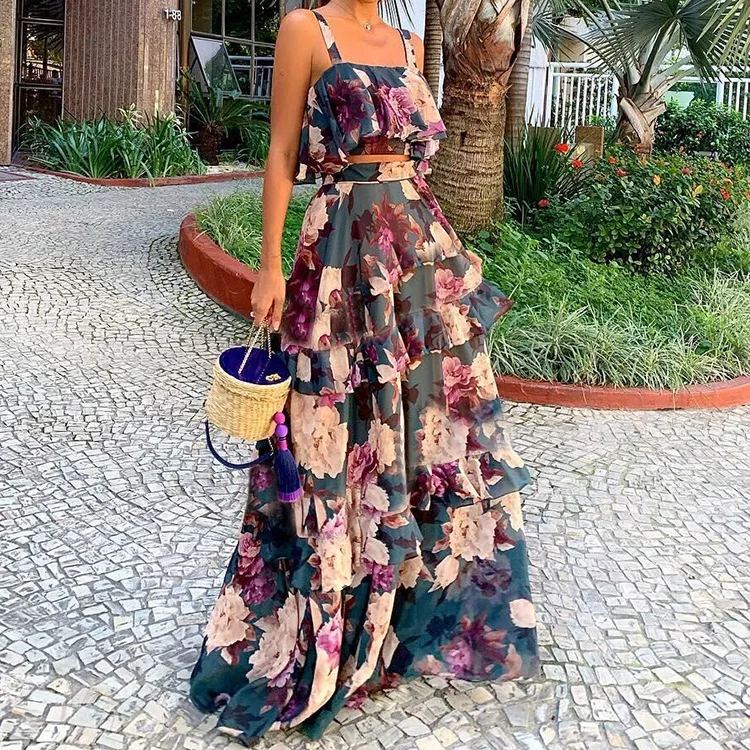 Marisol Floral Skirt Set — photo 3