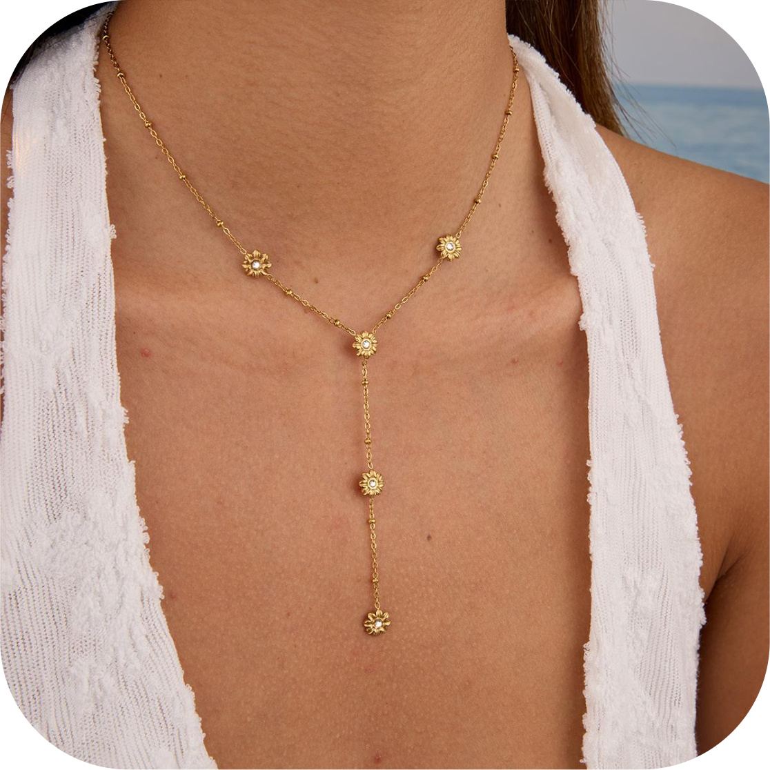 Lariat Drop Necklace — photo 2