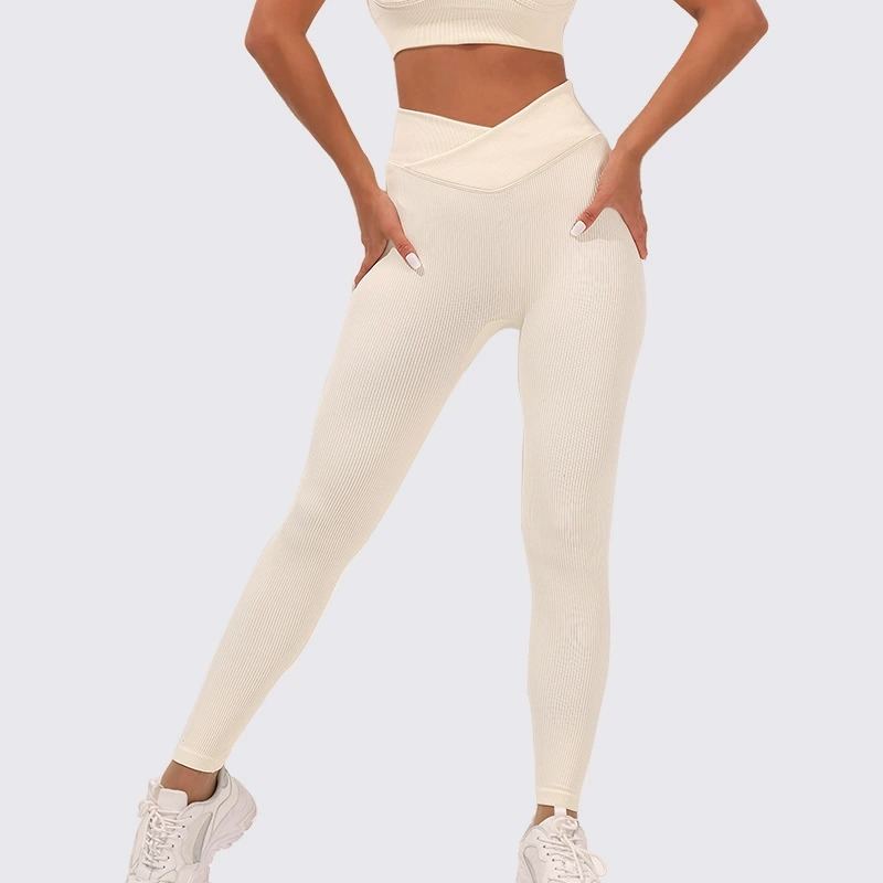 Wrap-Waist Yoga Leggings — photo 2
