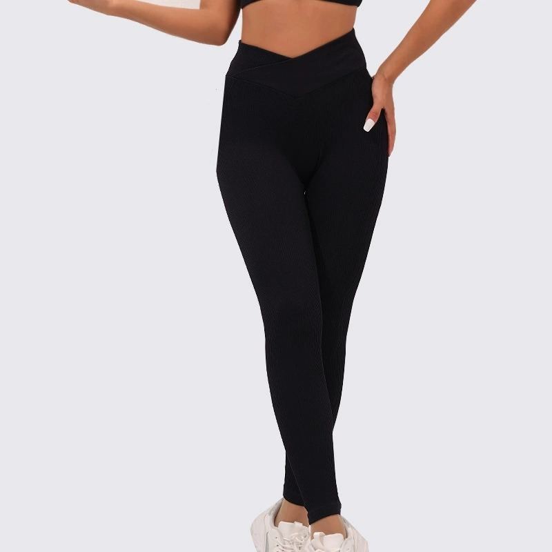 Wrap-Waist Yoga Leggings — photo 7