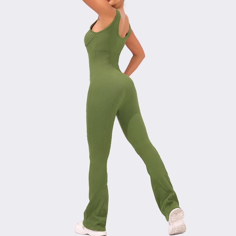 Ivory Flare Jumpsuit — photo 3