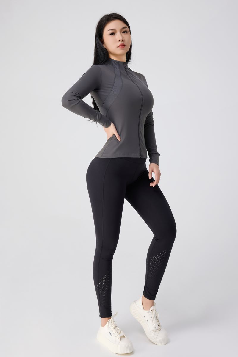 Slate Zip Jacket Set — photo 4