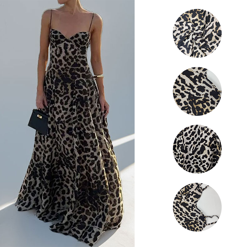 Leona Leopard Maxi Dress — view 2