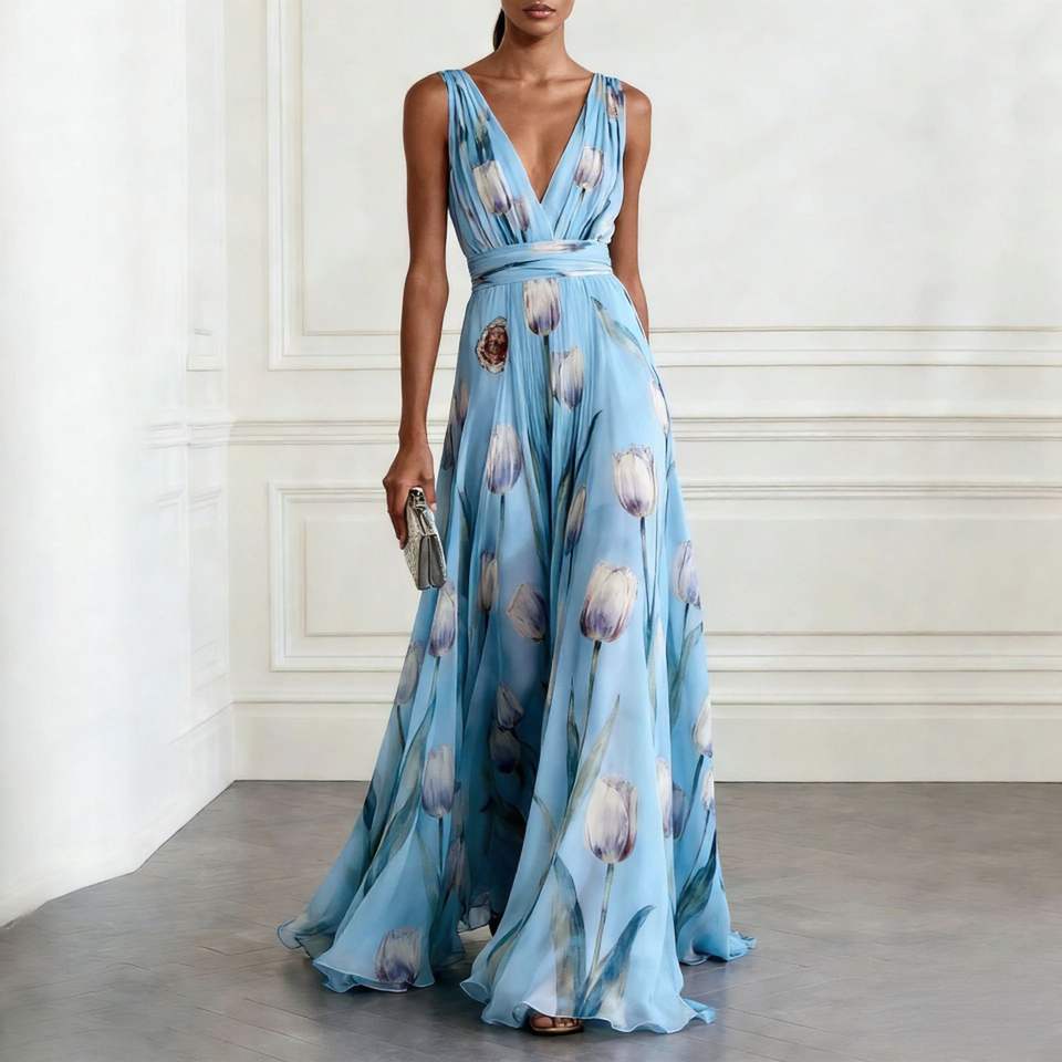 Tulipa Floral Maxi Dress — view 2